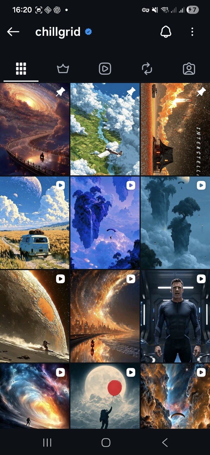 Cinematic AI art