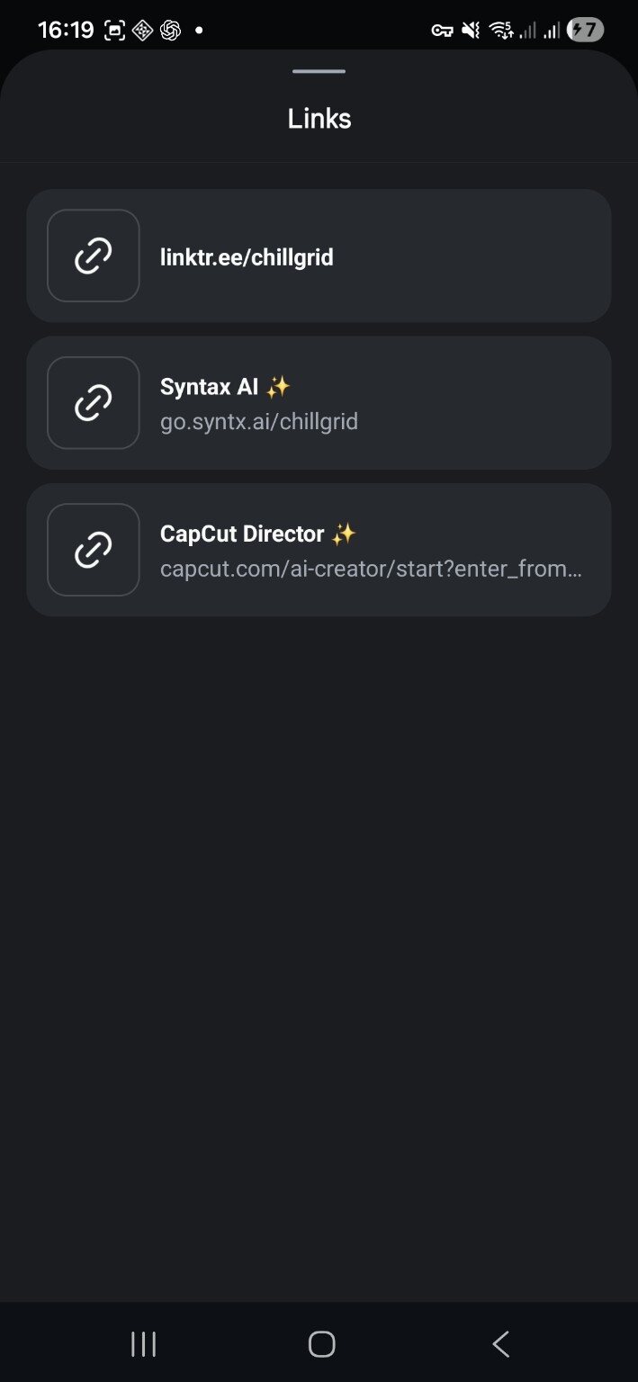 ChillGrid profile